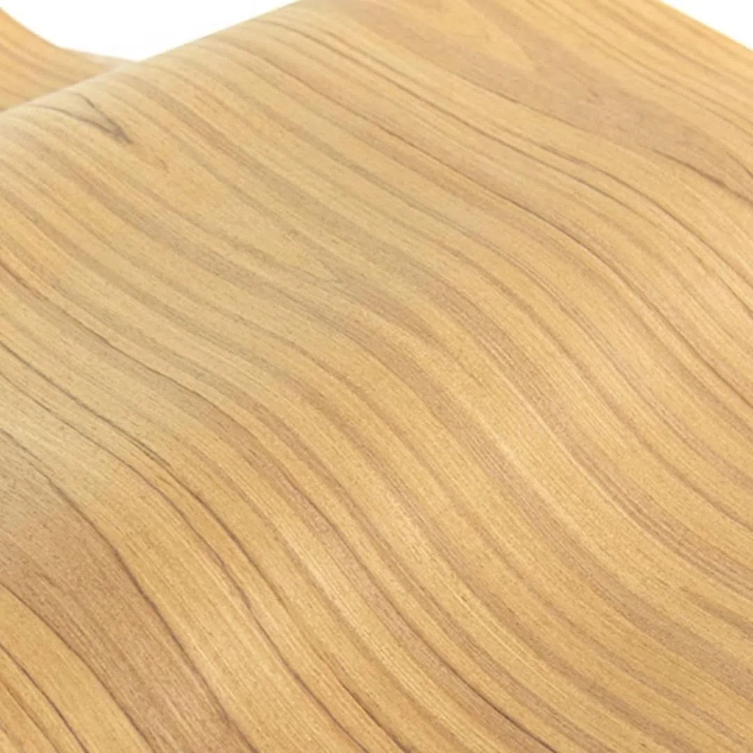 Impiallacciatura in legno di teak, spessore 0,2 mm, 2,5 x 0,58 m, perfetta per decorazioni domestiche, mobili, fai da te, interni automobilistici, pareti e progetti di lavorazione del legno