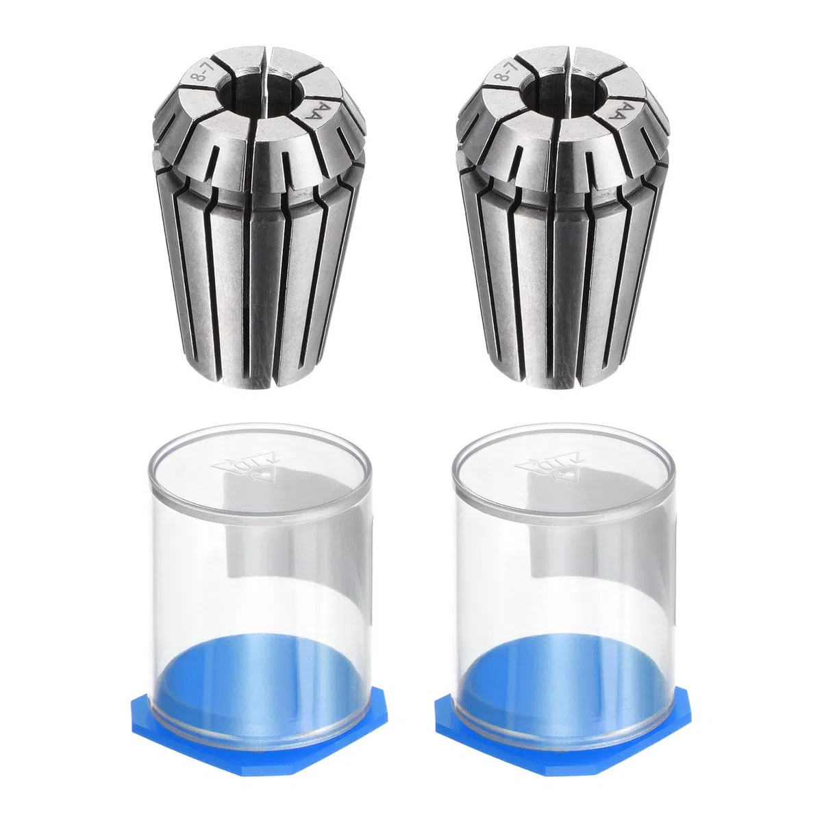 QUARKZMAN 2pz ER20 8mm Mandrino con Pinze a Molla Alta Precisione 0,008mm per Macchine Incisione CNC Tornio Fresatrice