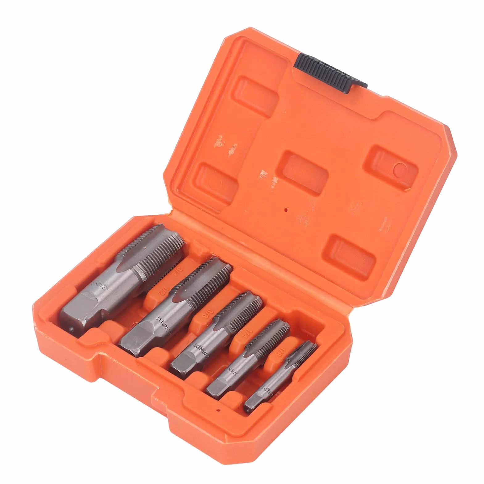 Set Di Rubinetti Per Tubi NPT 5 Dimensioni Acciaio Al Carbonio Filettatura Manuale 3/4 Pollici 1/2 Pollici 3/8 Pollici 1/4 Pollici