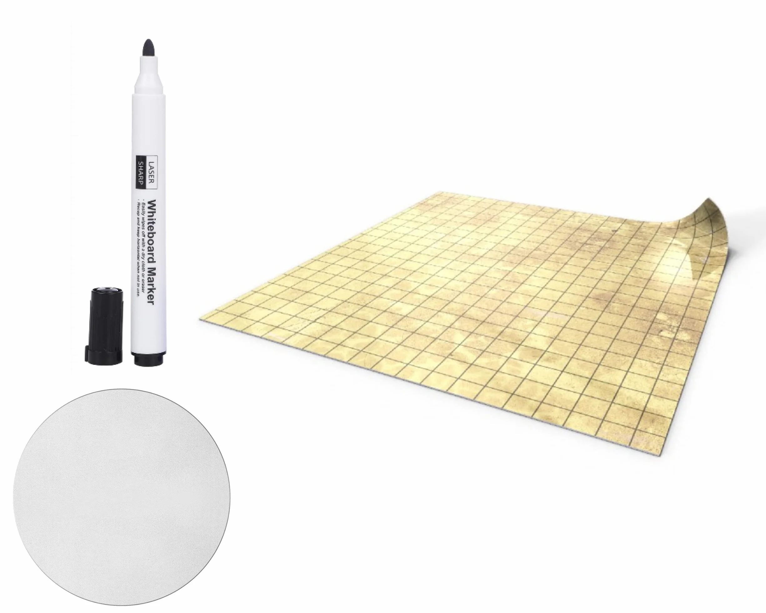 Tappetino estintore a secco RPG 50 x 50 – papiro 1 (quadrato)