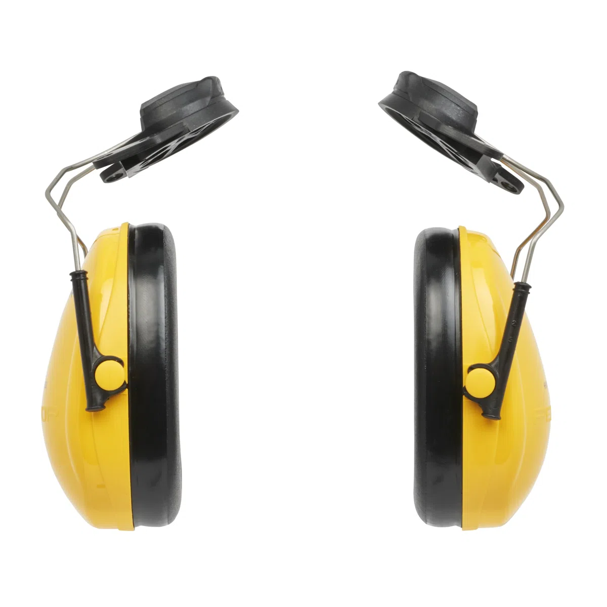 3M H510P3E-405-GU Cuffie Protettive con Attacco per Elmetto, 26 dB, Giallo