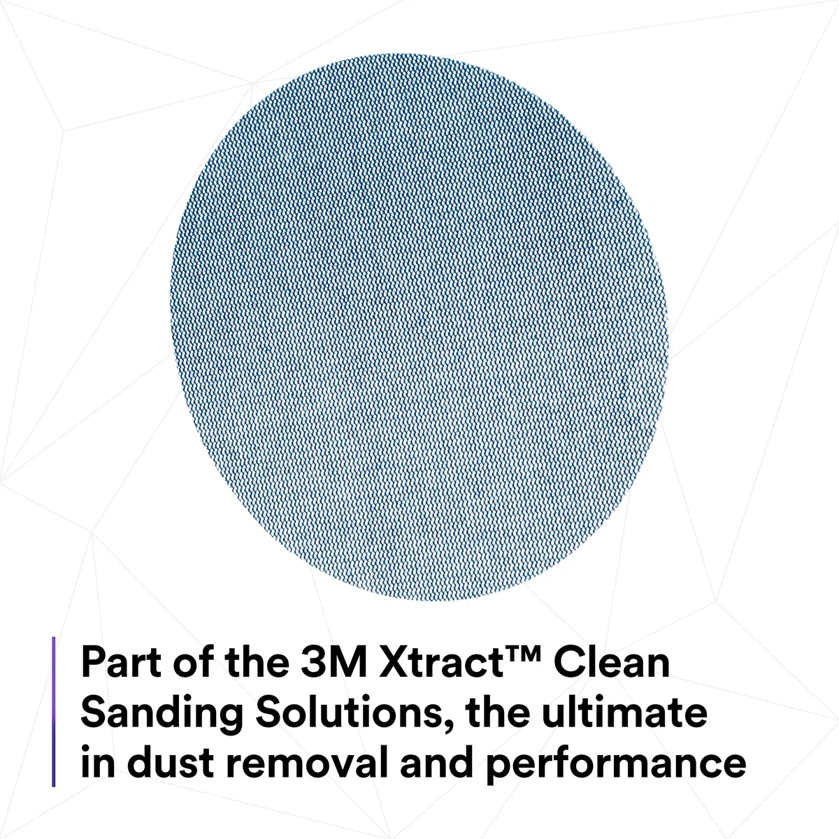 3M Xtract Net Disc 310W, 220+, 6", Die 600Z, confezione da 50 dischi abrasivi con gancio e anello, praticamente privi di polvere, opzione conveniente per metallo, legno, compositi, rimozione di scorte
