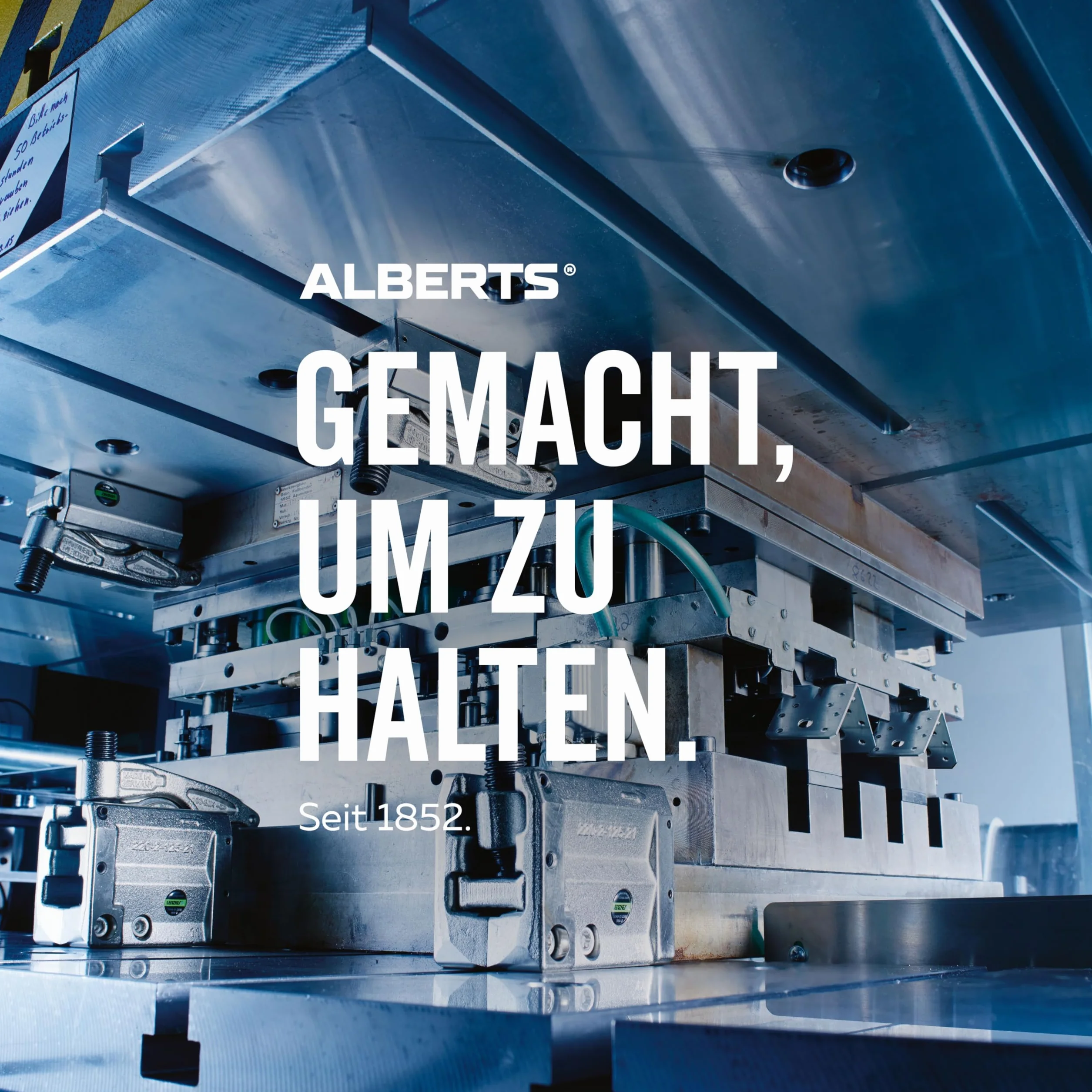 Alberts 849702 Cerniera sfilabile, DX e SX, Acciaio, zincato con procedimento Sendzimir