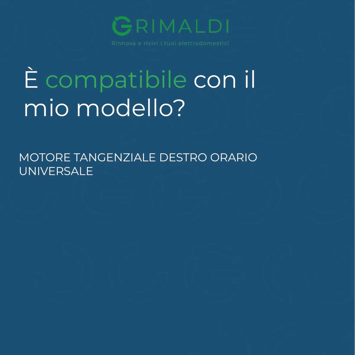 G GRIMALDI Motore Ventilatore Tangenziale Ventola per Caminetti, Stufe, Forni e Termoconvettori, 20W Lunghezza 300mm, Motore DESTRO ORARIO | Made in Italy | Silenzioso ed Efficiente